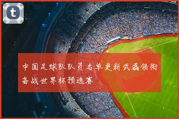 中国足球队队员名单更新武磊领衔备战世界杯预选赛