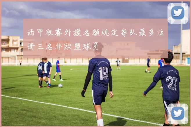 西甲联赛外援名额规定每队最多注册三名非欧盟球员